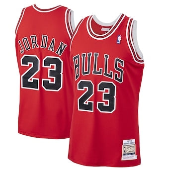 retro Chicago bulls red jersey
