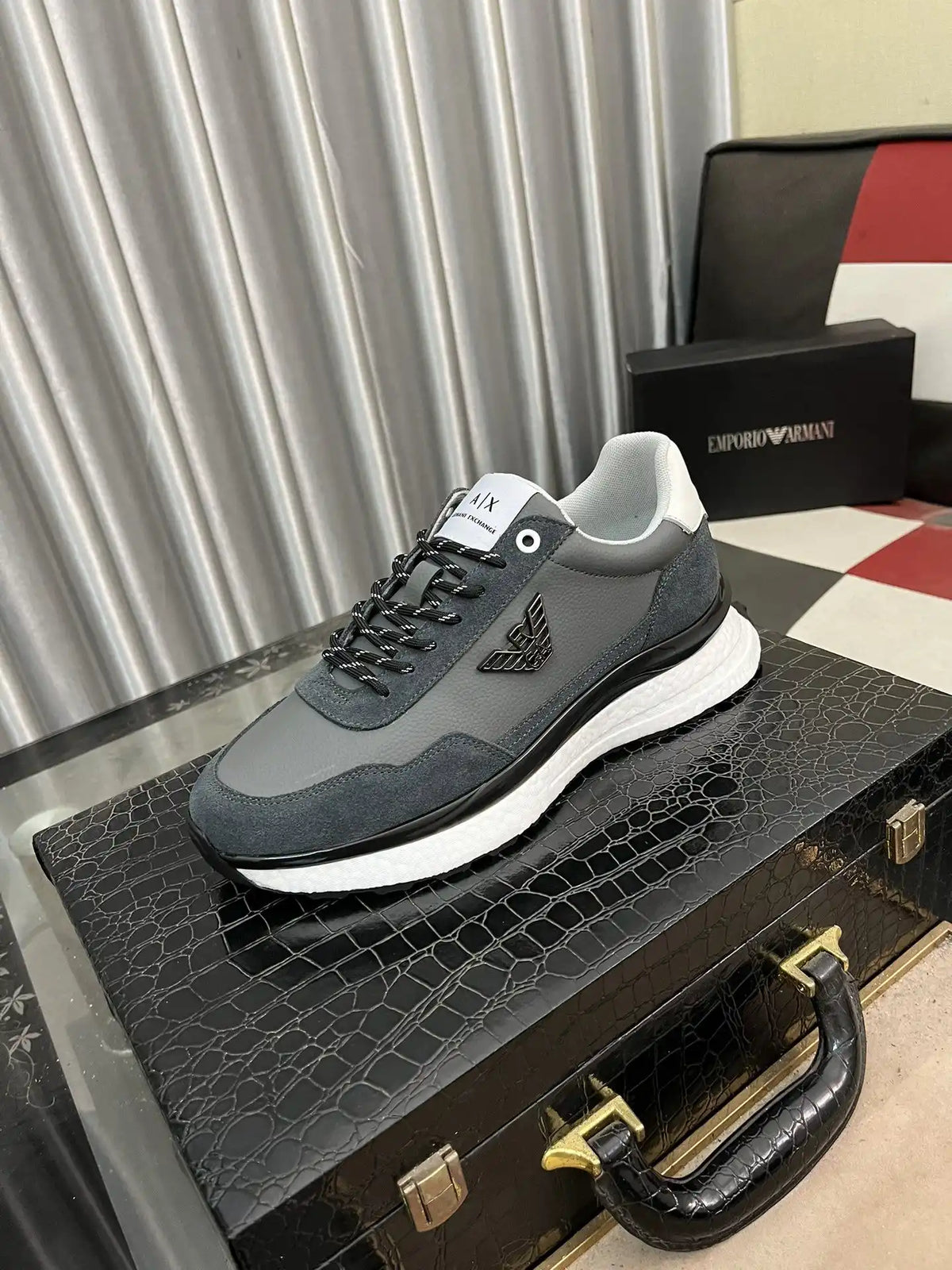Armani Men's Shoe Code 6B6 Size3844