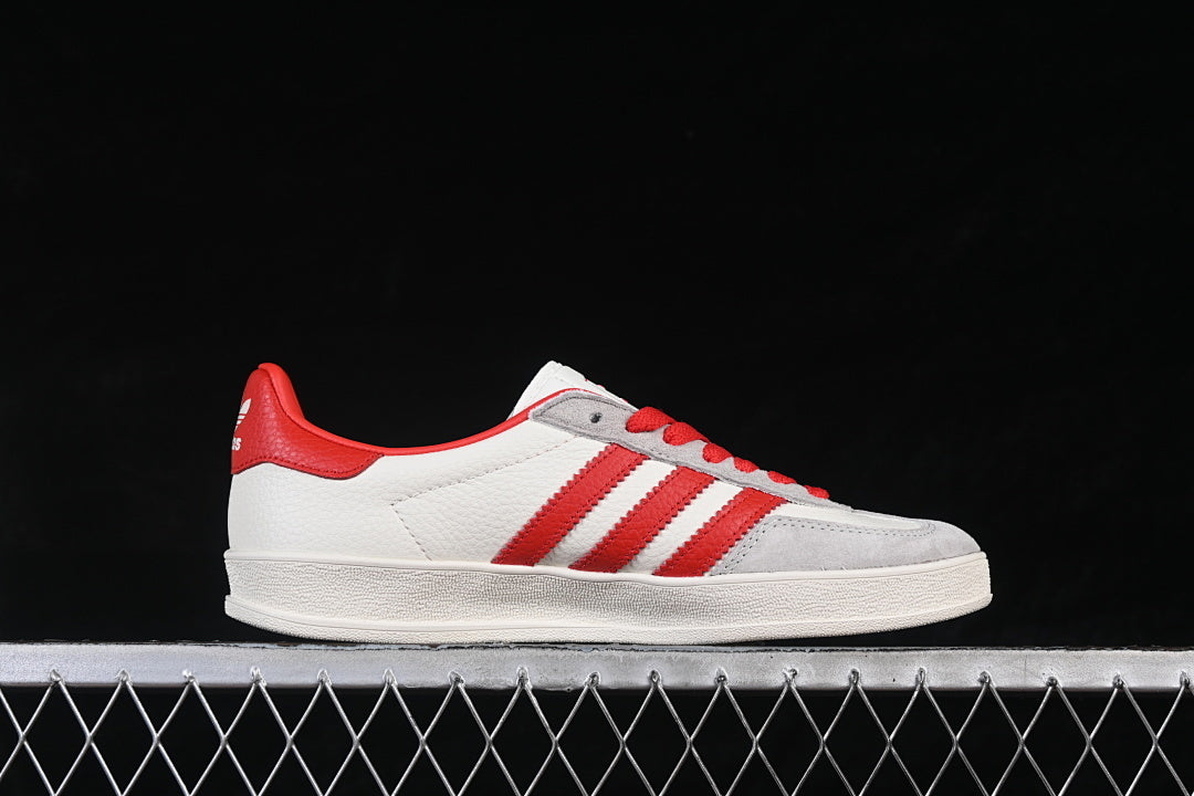 ORIGINALS GAZELLE INDOOR CASUAL SHOES RED/WHITE/GREY