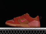 【270】[DH4402-200]-[DUNK LOW DISRUPT 2 DESERT BRONZE PINK PRIME-RUGGED ORANGE]-[UNISEX:36-47.5]
