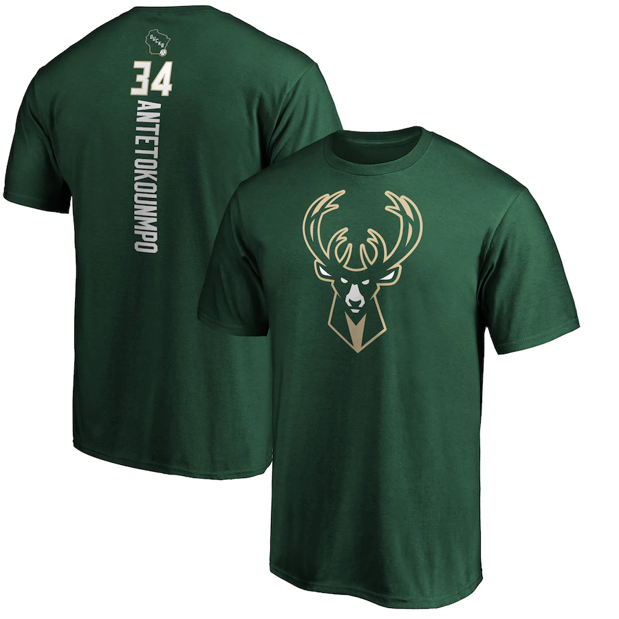 Fanatics T-shirt Milwaukee Bucks Men's Primary Team