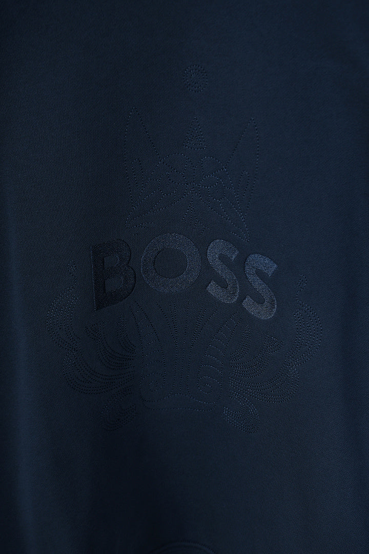 2627#BOSS圆领卫衣