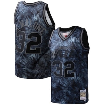 Retro Utahh jazz black jersey