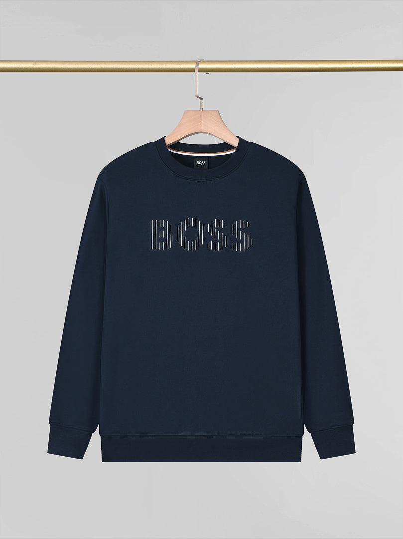 2628#BOSS圆领卫衣