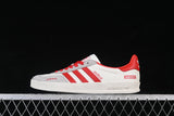 ORIGINALS GAZELLE INDOOR CASUAL SHOES RED/WHITE/GREY