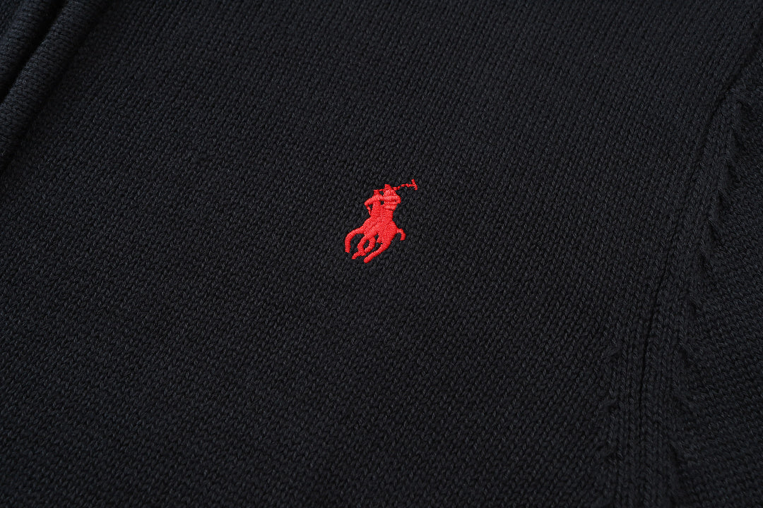 6118: POLO 拉链开衫加厚款，官网同款 M-XXL