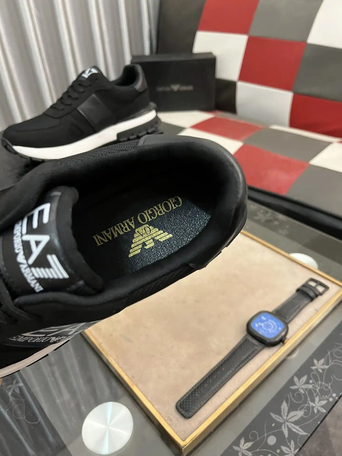 Armani Men's Shoe Code 8B Size3844