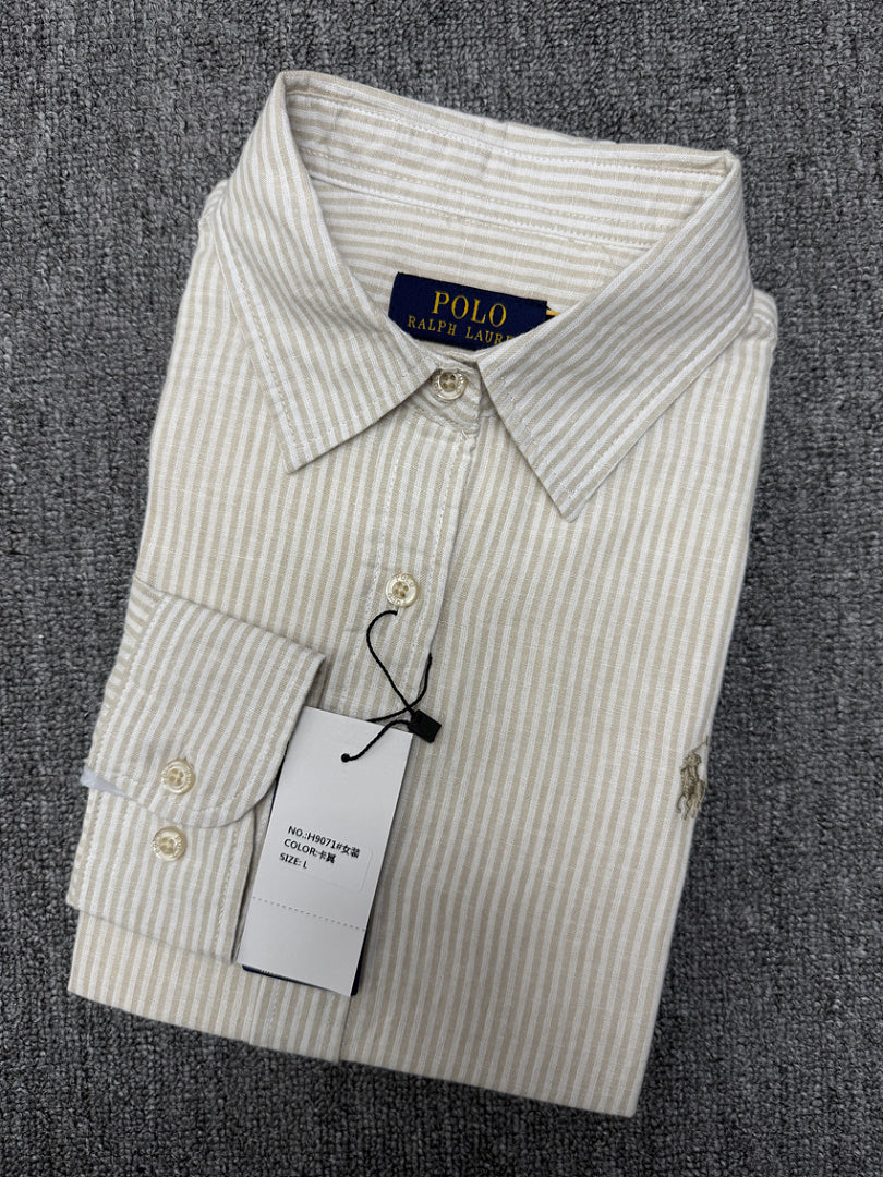 H9071# Linen Women's Stripes