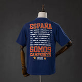 Spain 26 champion cotton shirts S-XXL