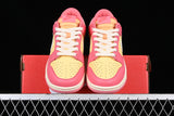 【330】【DH9765-200】-[DUNK LOW GS STRAWBERRY PEACH YELLOW/PINK]-[WOMAN:36-40]