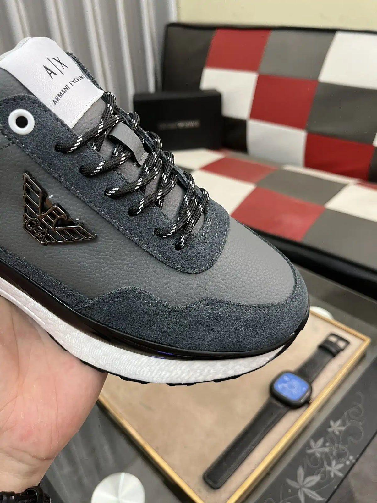 Armani Men's Shoe Code 6B6 Size3844
