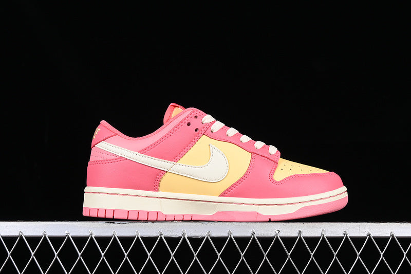 【330】【DH9765-200】-[DUNK LOW GS STRAWBERRY PEACH YELLOW/PINK]-[WOMAN:36-40]