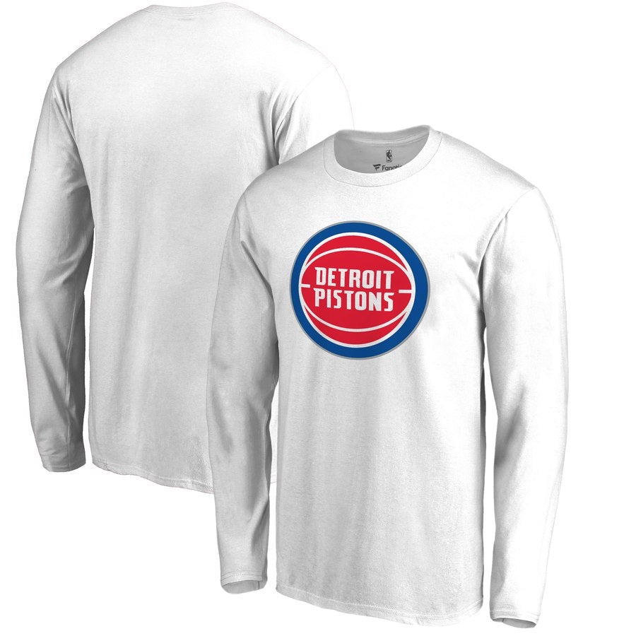 Detroit pistons white long shirt
