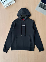 BOSSHUGO 2026秋季新品专柜同款 印花工艺棉质连帽外套 360克纯棉毛圈 M.L.XL 2XL Hugo-M3009