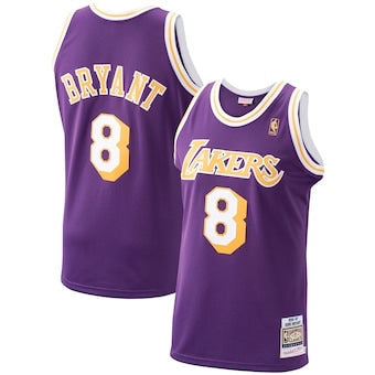 Retro Los Angeles lakers purple jersey