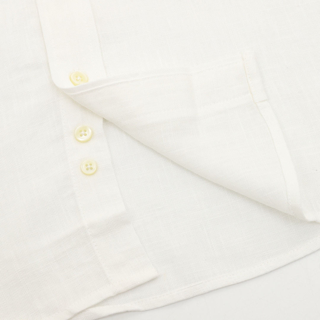 Ralph Lauren Warhorse Embroidery Linen Long-Sleeved Shirt (Fe22)