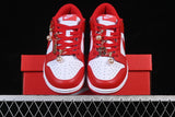 DUNK LOW NEXT NATURE WHITE/UNIVERSITY RED