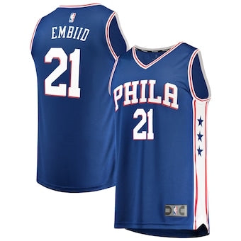 Philadelphia 76ers blue jersey