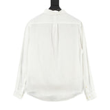 Ralph Lauren Warhorse Embroidery Linen Long-Sleeved Shirt (Fe22)