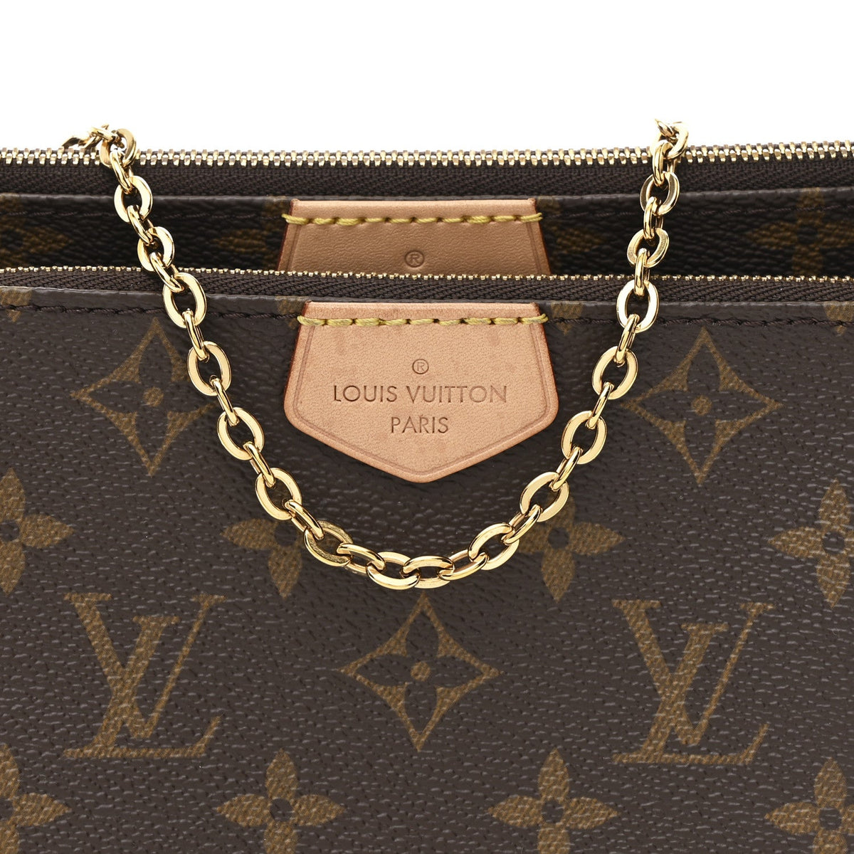 Louis Vuitton Monogram Multi Pochette Accessories Kaki