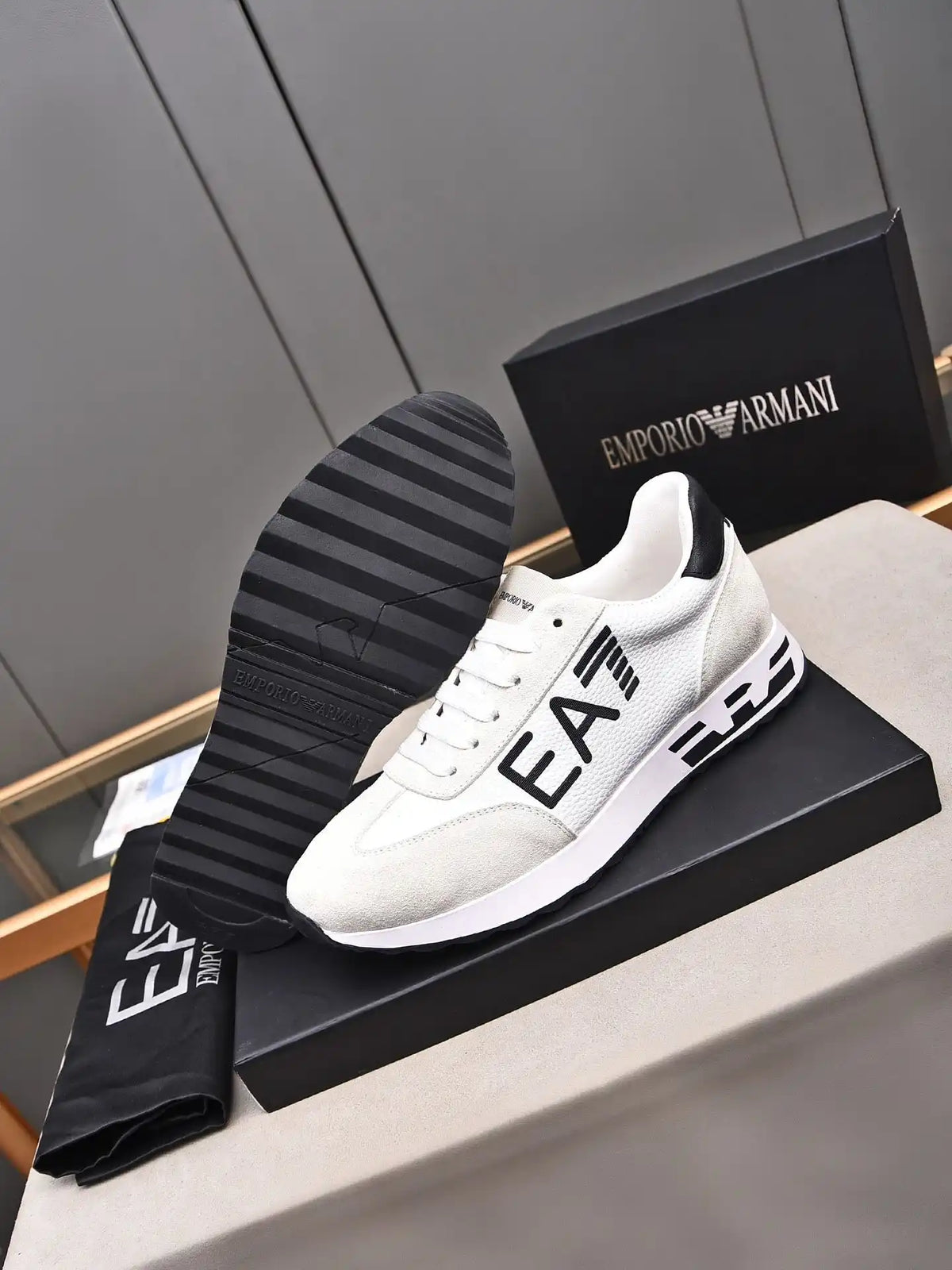 Armani men's shoes code 27B4 Size 3844 can be customized 4