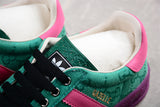 【380】[737967 FAAW3 3746]-[ADIDAS ORIGINALS GAZELLE ESQUISITE GU*CCI GREEN/PINK/PURPLE]