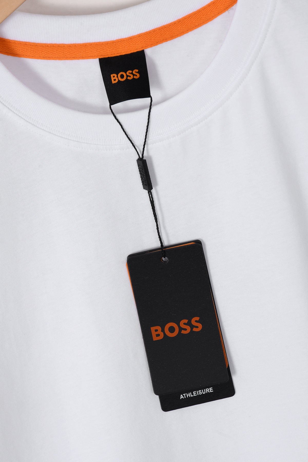 BOSS短袖T恤 ：黑色 白色：M-XXL：220g全棉