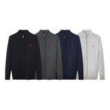 6118: POLO 拉链开衫加厚款，官网同款 M-XXL