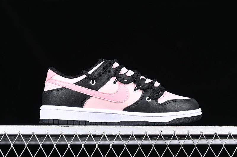 【330】【CW1590-100】-[DUNK LOW BLACK/WHITE/PINK]-[WOMAN:35.5-41]