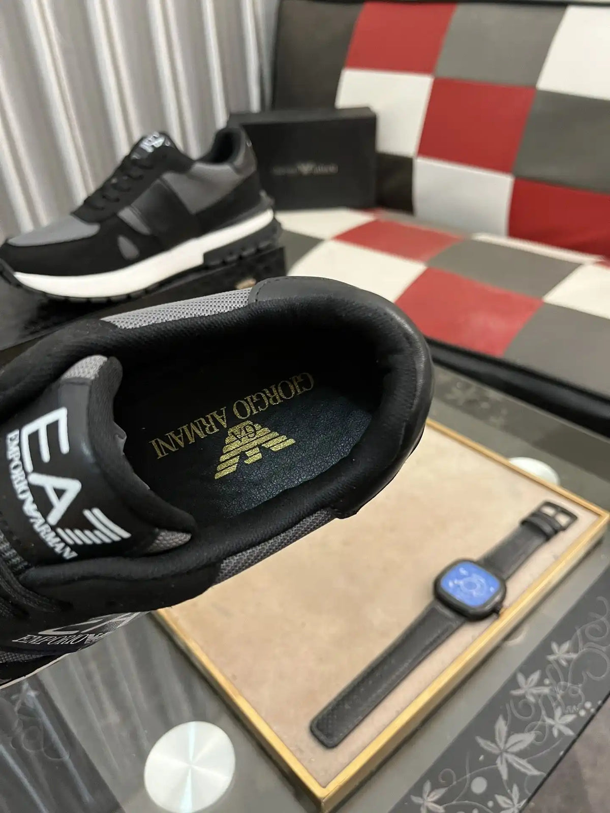 Armani Men's Shoe Code 8B Size3844