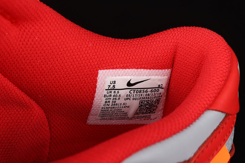 【360】[CT0856-600]-[PLUS OFF-WHITE X DUNK LOW UNIVERSITY RED/WOLF GREY]-[UNISEX:36-46]