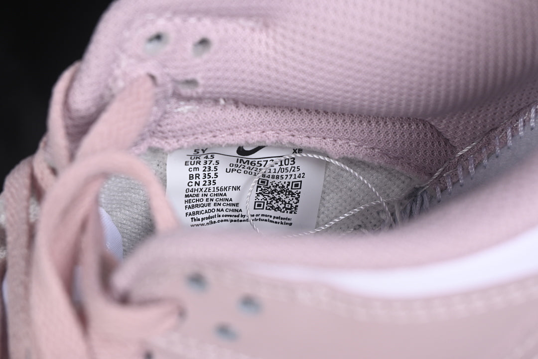 【280】[IM6572-103]-[DUNK LOW WHITE/WHITE/PARTICLE ROSE]-[WOMAN:35.5-39]-[MAN:40]