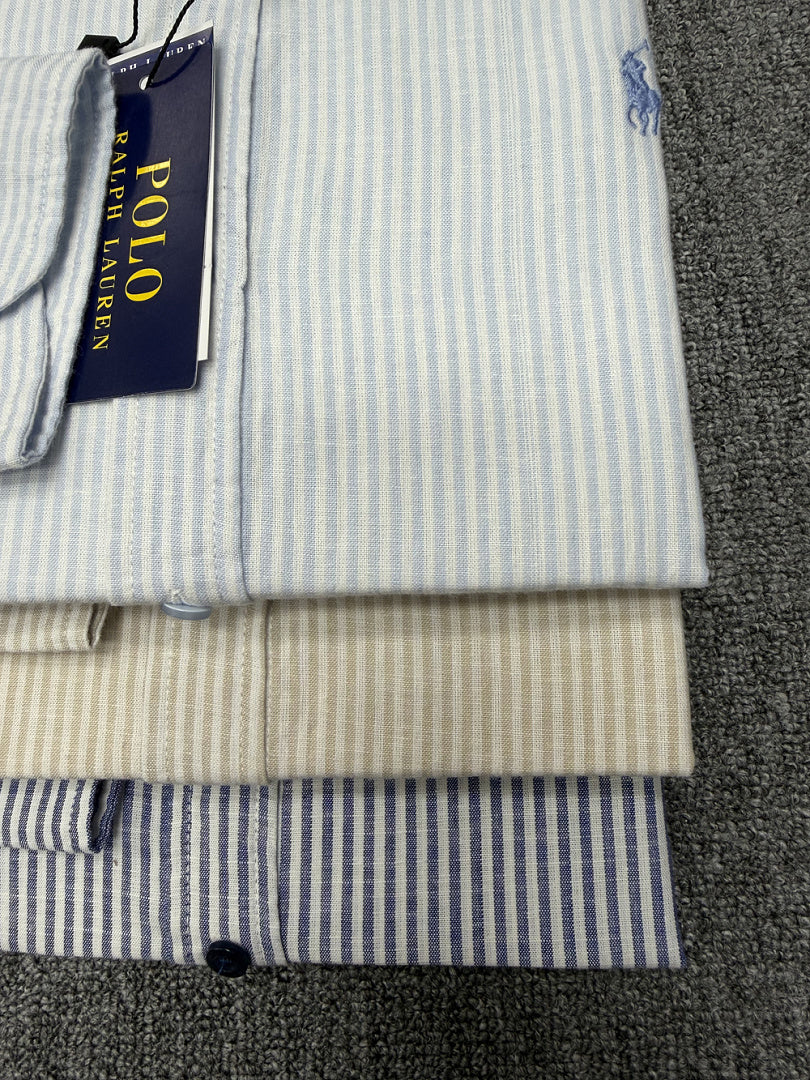 H9071# Linen Women's Stripes
