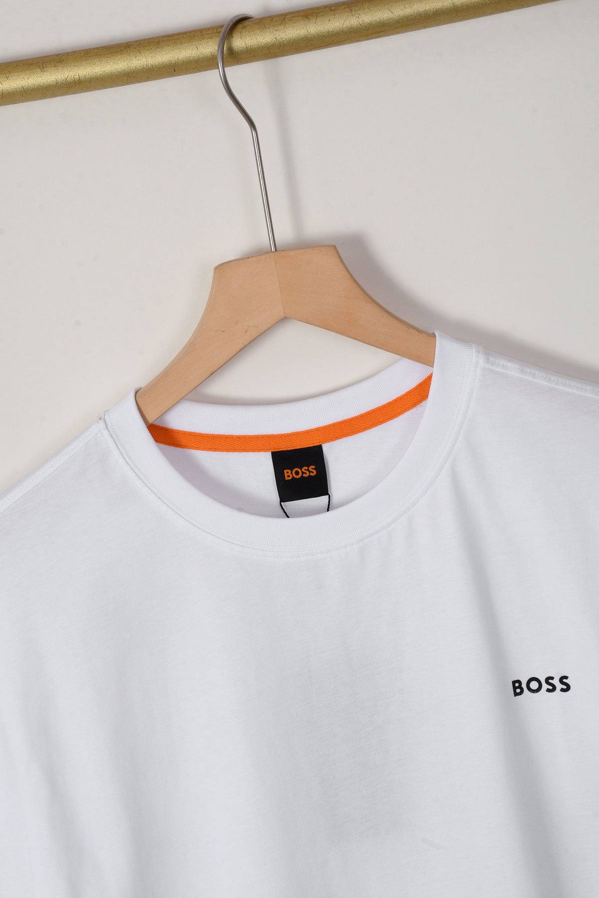 BOSS短袖T恤 ：黑色 白色：M-XXL：220g全棉