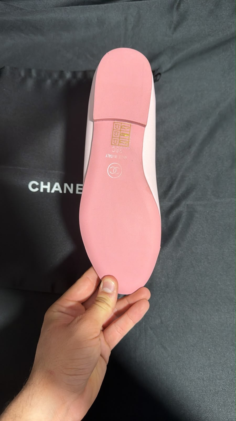 Channel ballerina stock