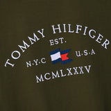 汤米TOMMY刺绣圆领短袖T恤