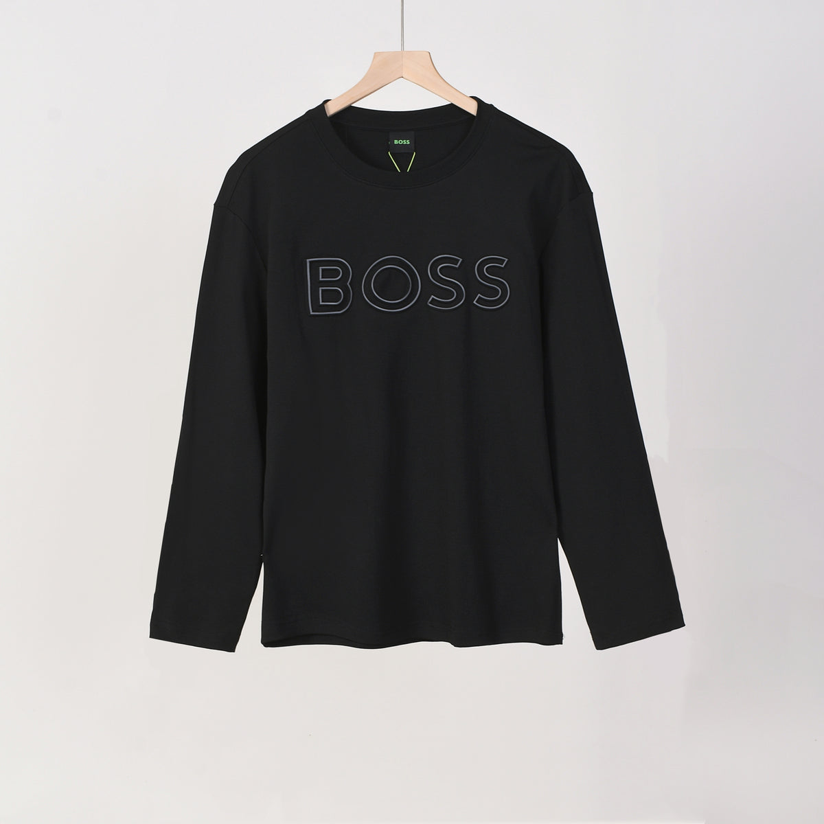 511#BOSS圆领长袖T恤