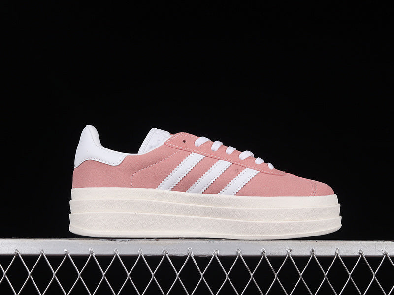 【250】[IG9653]-[GAZELLE BOLD SHOES SUPER POP/CLOUD WHITE/CORE WHITE]-[WOMAN:36-40]