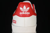 ORIGINALS GAZELLE INDOOR CASUAL SHOES RED/WHITE/GREY