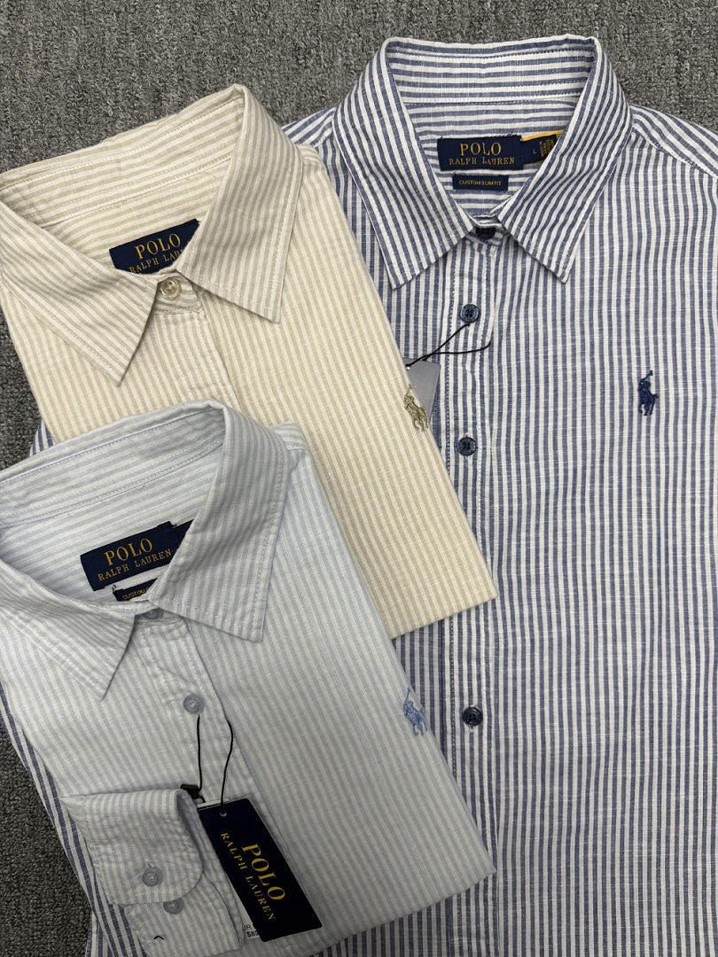 H9071# Linen Women's Stripes