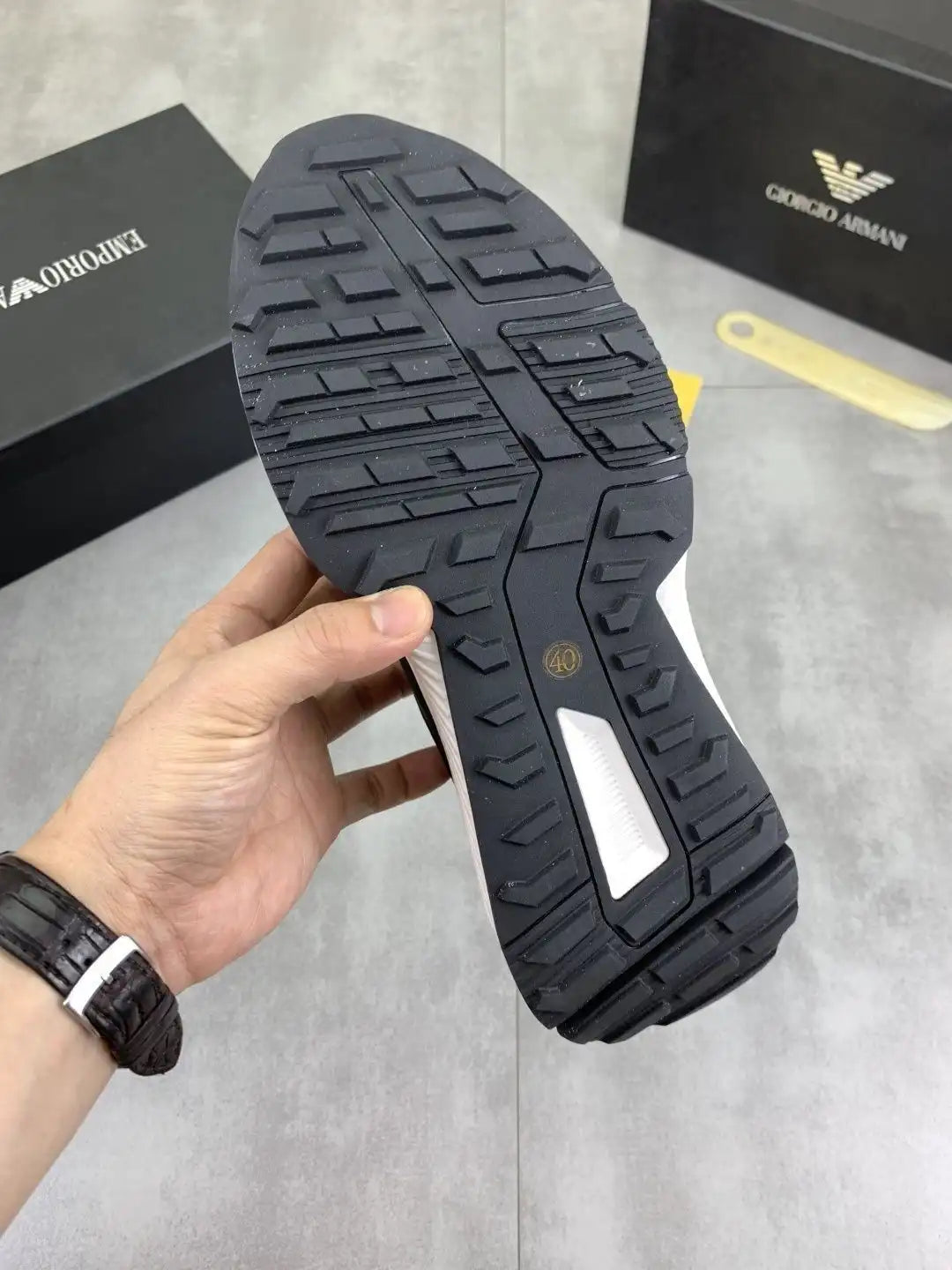 Armani* Men's Code: 0626B60 Size: 38-45 (45 customized without return)