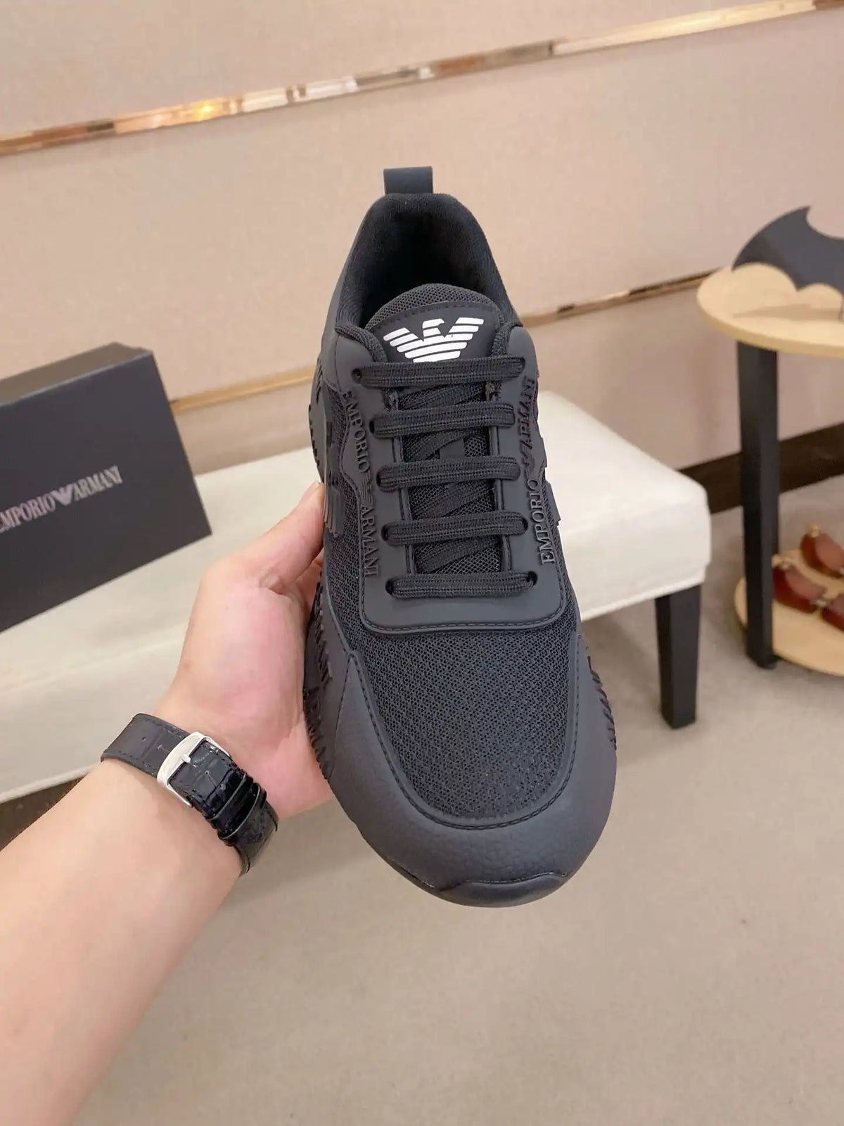 Armani Men's Edition Code: 0608C10 Size: 38-44 (45-46 customized, non refundable)