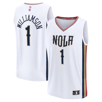 New orleans pelicans white jersey
