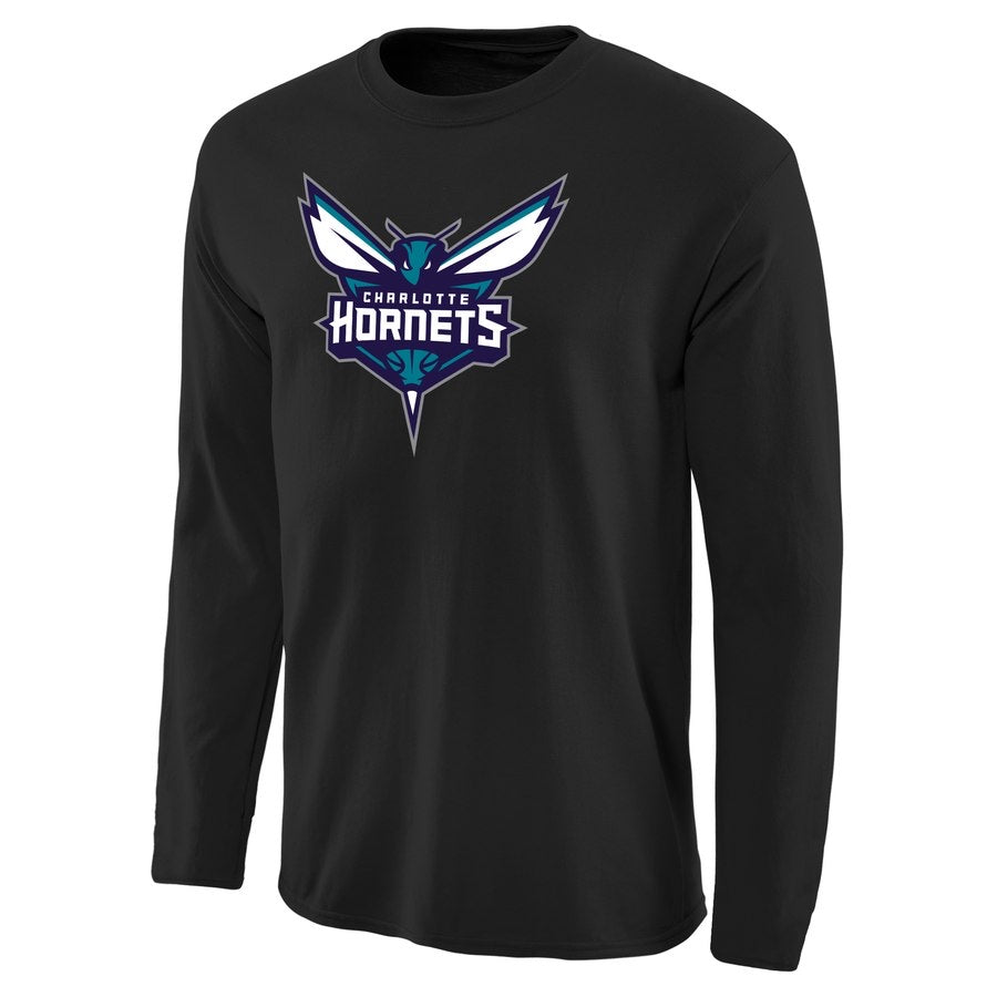 Charlotte hornets black long shirt