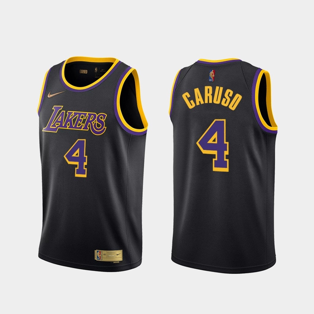 Lakers black 4 caruso jersey