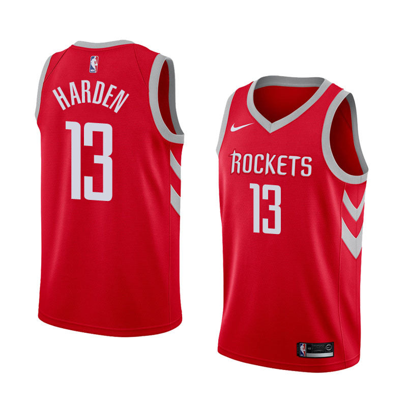 Rockets red 13 harden jersey