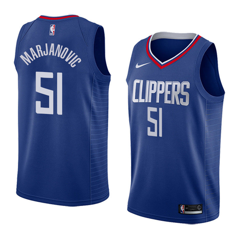 Clippers dark blue 51 marjanovic  jersey