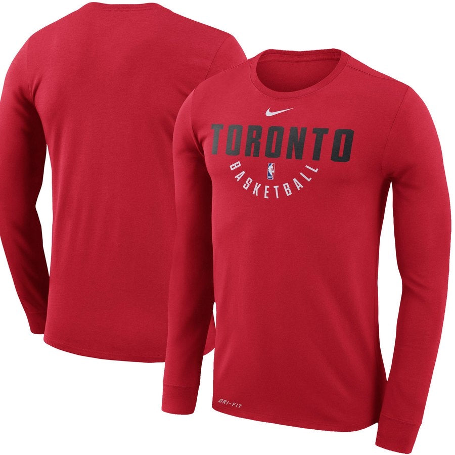 Toronto raptors red long shirt