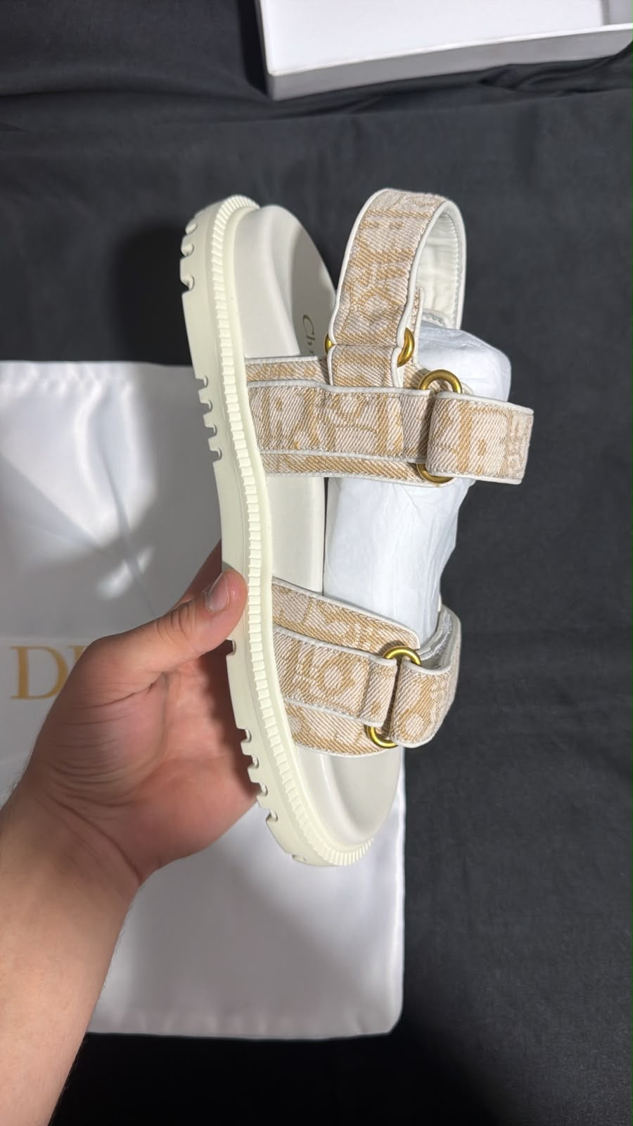 Dior sandals stock