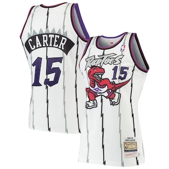 Retro Toronto raptors white jersey